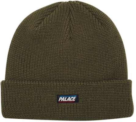 Palace Flag Label Beanie Army Green Buy Palace Flag Label Beanie Army Green