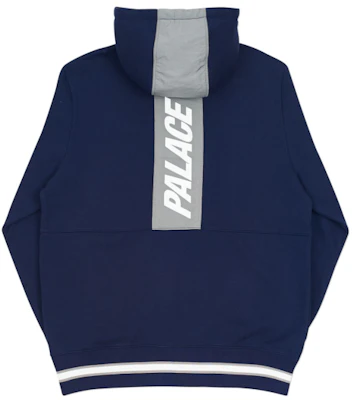 Buy Palace Quicker Shell Hood Navy Novelship