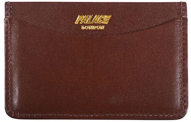 Palace Web Card Holder Brown Buy Palace Web Card Holder Brown