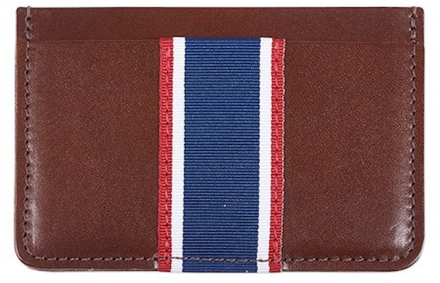 Palace Web Card Holder Brown Order Palace Web Card Holder Brown