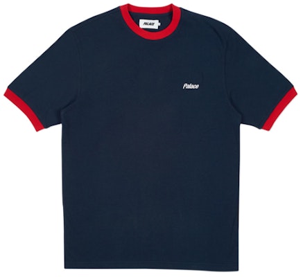 Palace Heavy Ringer T-Shirt Navy/Red Buy Palace Heavy Ringer T-Shirt Navy/Red