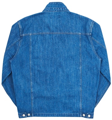 Palace Denim Zip Funnel Blue Order Palace Denim Zip Funnel Blue