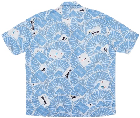 Palace JCDC Cards Shirt Blue Order Palace JCDC Cards Shirt Blue
