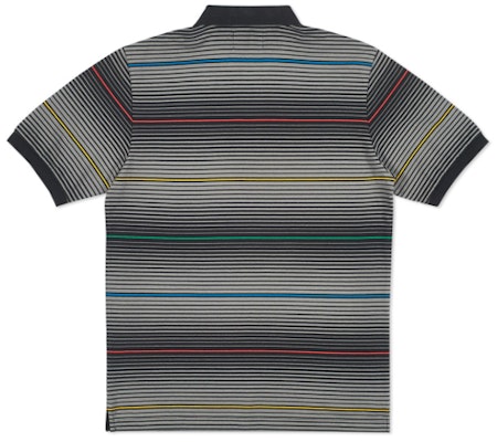 Palace Ghost Stripe Polo Black Order Palace Ghost Stripe Polo Black