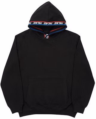 Palace s line hood black sales