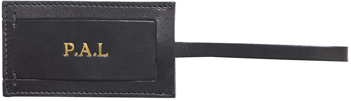Palace Leather Luggage Tag Black Buy Palace Leather Luggage Tag Black
