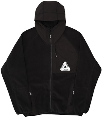 Palace Polartec Flee Hooded Black Buy Palace Polartec Flee Hooded Black