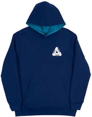 Palace Reverso Hood Navy Teal