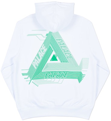 Palace Surkit Hood White/Green Order Palace Surkit Hood White/Green