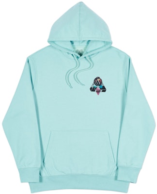 Palace Sans Ferg Hood Duck Egg Blue Buy Palace Sans Ferg Hood Duck Egg Blue