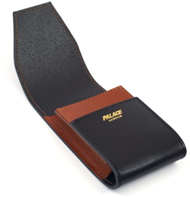 Palace Cigarette Case Black/Tan Lookbook Palace Cigarette Case Black/Tan