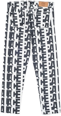 Palace Repeater Donim Jeans White Order Palace Repeater Donim Jeans White