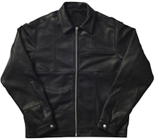 Palace Leather Panel Jacket Black Palace Leather Panel Jacket Black