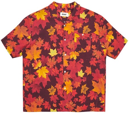 Palace Leaf Man Alone Shirt Brown Buy Palace Leaf Man Alone Shirt Brown