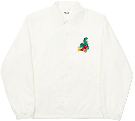 Palace Parrot Palace-3 Coach Jacket White Order Palace Parrot Palace-3 Coach Jacket White