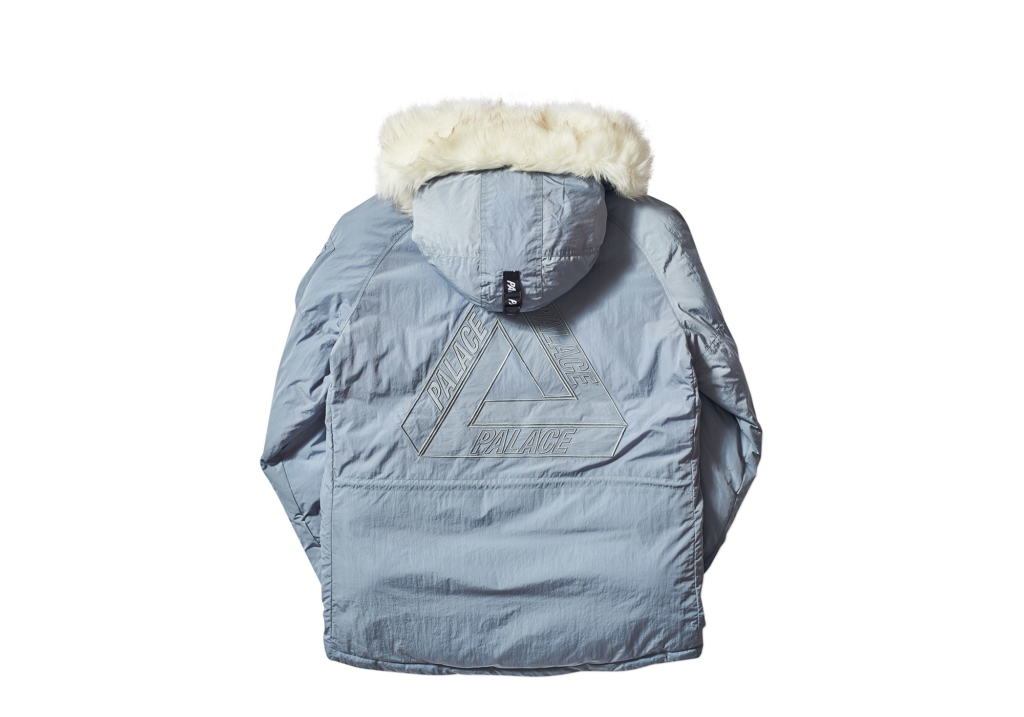 PALACE SKATEBOARDS P-3B Parka グレーL-