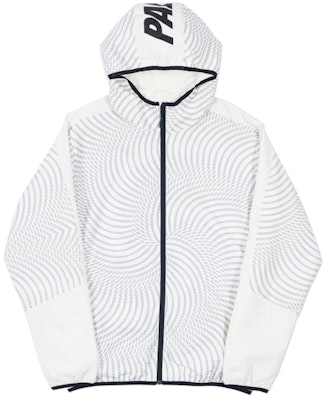 Palace Swirl Hood Jacket White/Grey Buy Palace Swirl Hood Jacket White/Grey