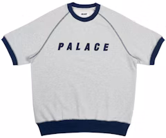 Palace Short Crew Grey Grey Marl/Navy Palace Short Crew Grey Grey Marl/Navy