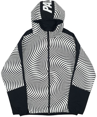 Palace Swirl Hood Jacket Black/White Buy Palace Swirl Hood Jacket Black/White