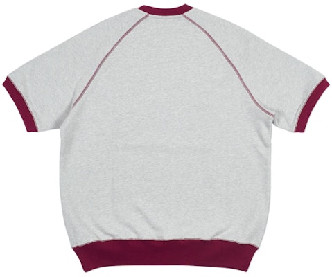 Palace Short Crew Grey Grey Marl/Red Order Palace Short Crew Grey Grey Marl/Red