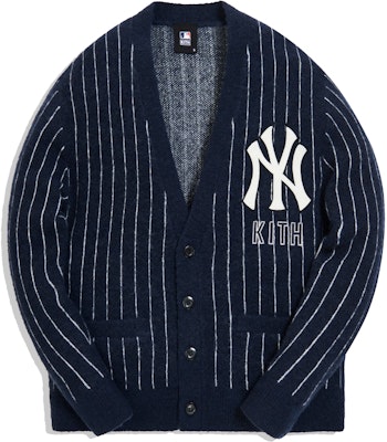 KITH For Major League Baseball New York Yankees Cardigan Navy ...