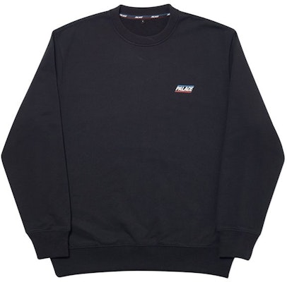 Palace Basically A Crew (SS20) Black Buy Palace Basically A Crew (SS20) Black