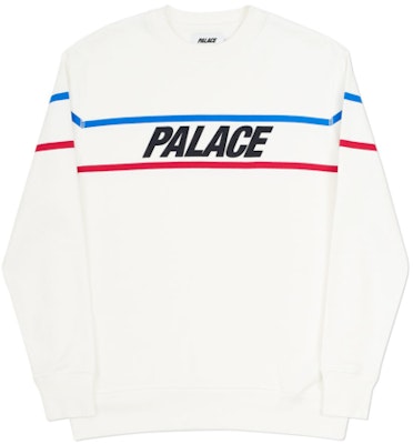 Palace Double Ripe Crew White Buy Palace Double Ripe Crew White