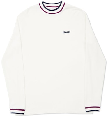 Palace Square Weave Crew White Buy Palace Square Weave Crew White