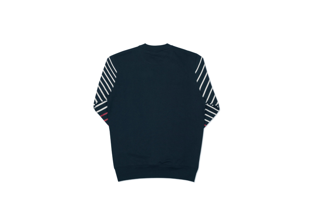 Buy Palace Striper Crew Navy - Novelship 