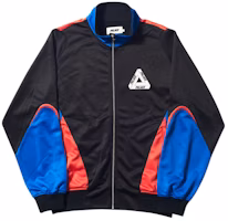 Palace P-Knit Tri Funnel Black/Royal/Cayenne Palace P-Knit Tri Funnel Black/Royal/Cayenne