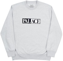 Palace Donimo Crew Grey Marl Palace Donimo Crew Grey Marl