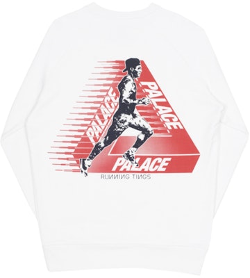 Palace Running Tings Crew White Order Palace Running Tings Crew White