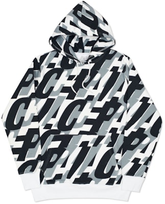 Palace Blocker Crew Grey/White/Black Buy Palace Blocker Crew Grey/White/Black