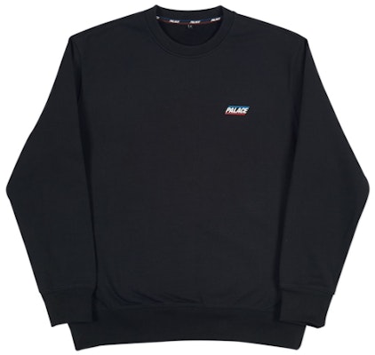 Palace Basically a Crew Black Buy Palace Basically a Crew Black
