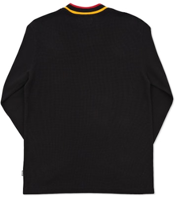 Palace Square Weave Crew Black Order Palace Square Weave Crew Black