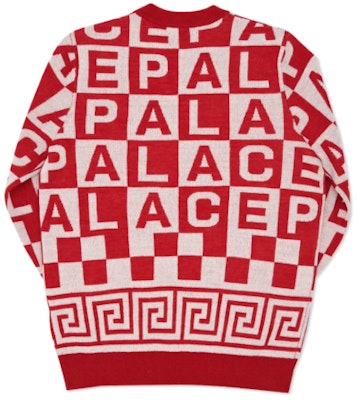 Palace Check-It Knit Red/White Order Palace Check-It Knit Red/White