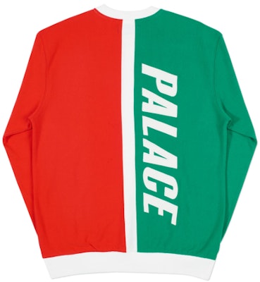 Palace Gtx Splitter Crew Green/White/Red Order Palace Gtx Splitter Crew Green/White/Red