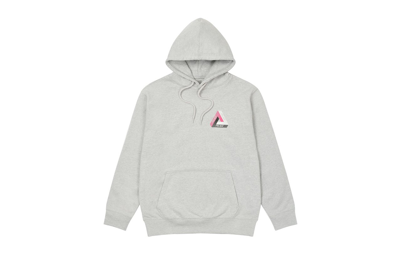 Buy Palace Tri-Dart Hood Grey Marl - Novelship