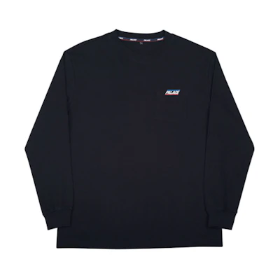 Palace Basically a Pocket Longsleeve Black
