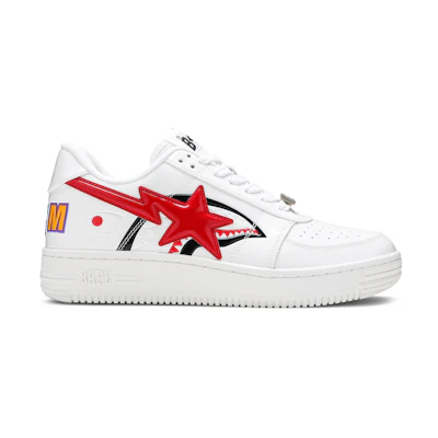 BAPE Bapesta Low 'White Shark Face'