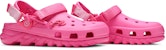 Post Malone x Crocs Duet Max Clog 'Electric Pink' - Kasut Pink Elektrik Trendy. 207268-600/207268-6QQ