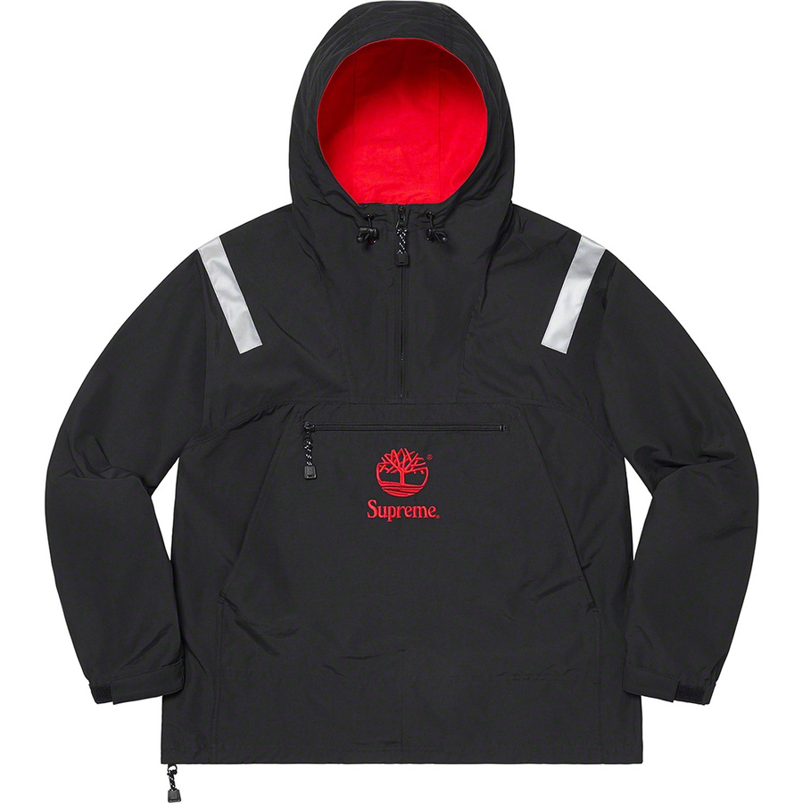 Supreme®/Timberland® Reflective Taping Anorak Black