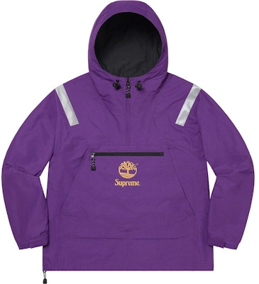 Supreme®/Timberland® Reflective Taping Anorak Purple Buy Supreme®/Timberland® Reflective Taping Anorak Purple