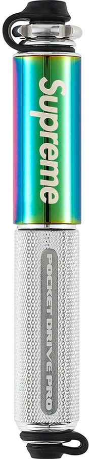 supreme-lezyne-pocket-drive-pro-bike-pump-iridescent