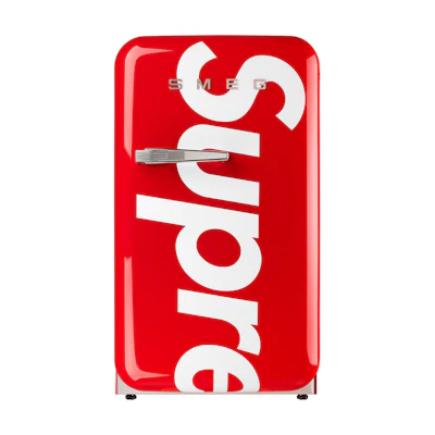 Supreme®/SMEG Mini Refrigerator Red