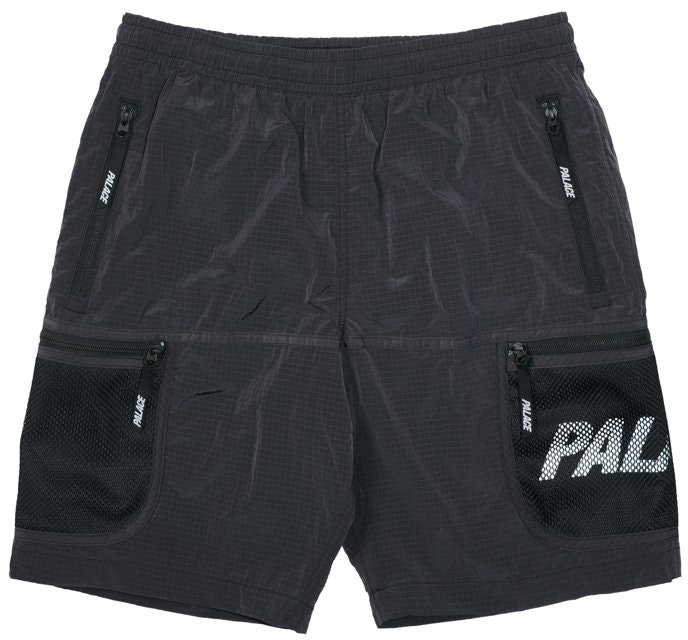 palace-mesh-pocket-shell-shorts-black