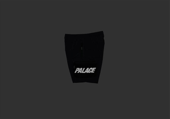 PALACE MESH POCKET SHELL SHORTS BLACK Shop PALACE MESH POCKET SHELL SHORTS BLACK