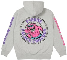 PALACE M-ZONE MUTANT FIST HOOD GREY MARL PALACE M-ZONE MUTANT FIST HOOD GREY MARL