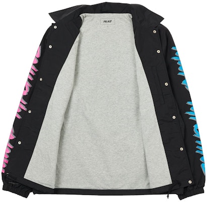 PALACE M-ZONE MUTANT RIPPER COACH JACKET BLACK Lookbook PALACE M-ZONE MUTANT RIPPER COACH JACKET BLACK