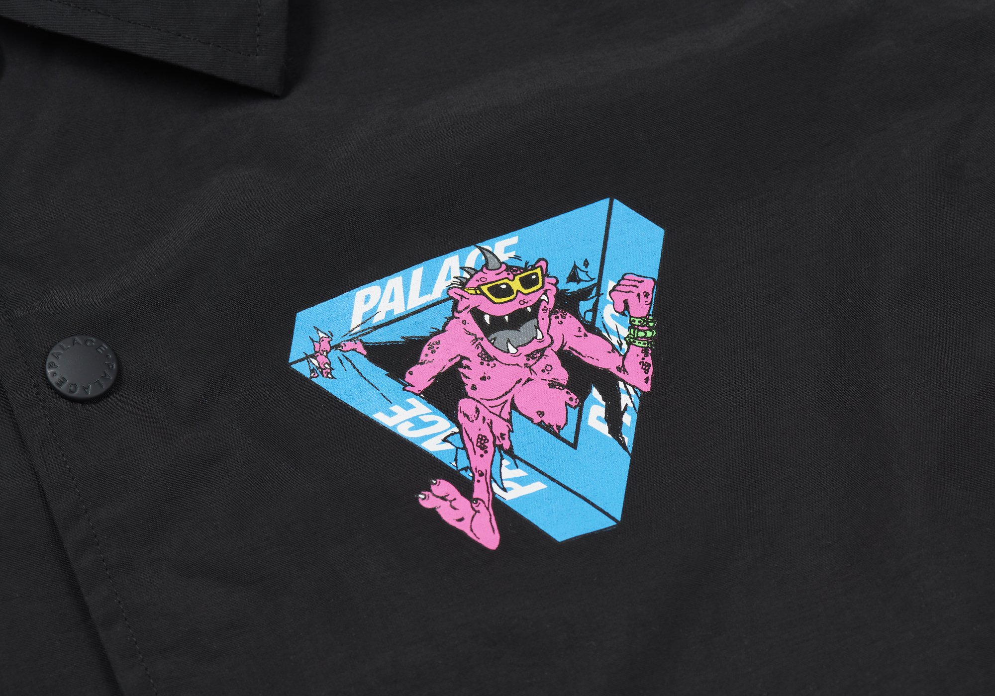 Shop PALECE M-區域變異殺手教練外套黑色